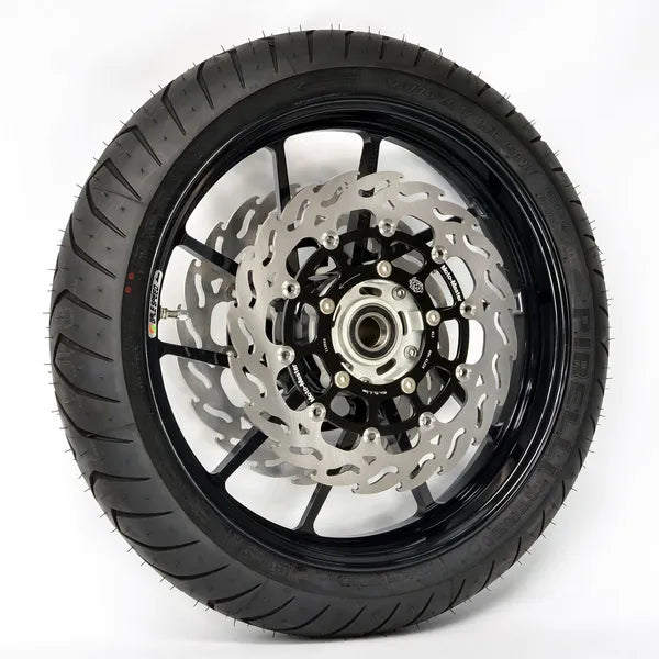 Ktm 890 Duke R [2022-2023] - Flame Series Schwimmende Bremsscheibe – Oberfläche: Schwarz – Bild 6