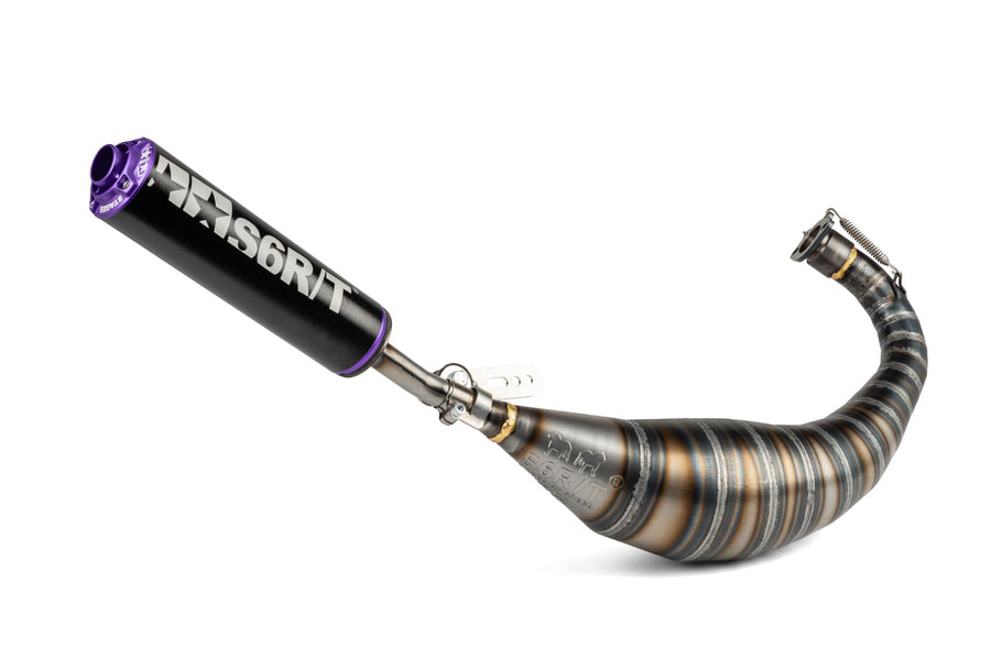 Derbi Senda X-Race SM '05 - '10 50 2T D50B0 - Pot d'échappement R/T Noir Violet