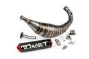 Derbi Senda X-Treme SM '05 - '10 50 2T D50B0 - Pot d'échappement R/T Noir Rouge