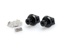 SUZUKI DL 800 V-STROM [2025] – Adapter Beifahrer Fußrasten- Gummipad – Schwarz-1