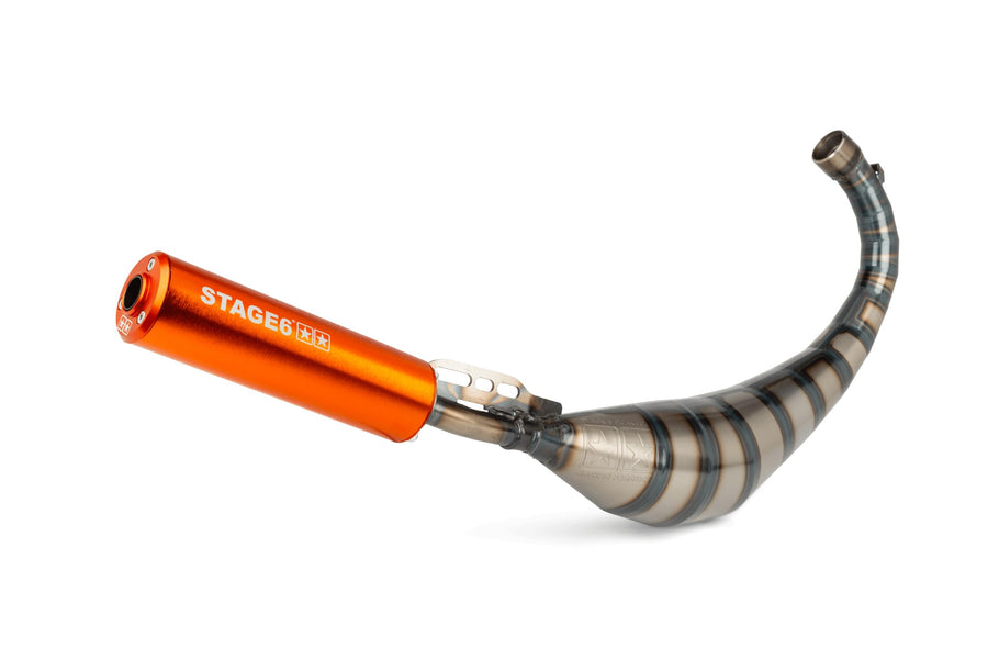 Beta RR Enduro 50 2T - Pot d'échappement Streetrace 80-90 Orange