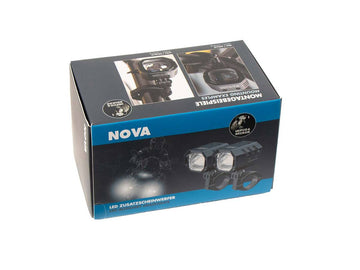 Aprilia TUAREG 660 [2025-] - NOVA LED ZUSATZSCHEINWERFER SET schwarz