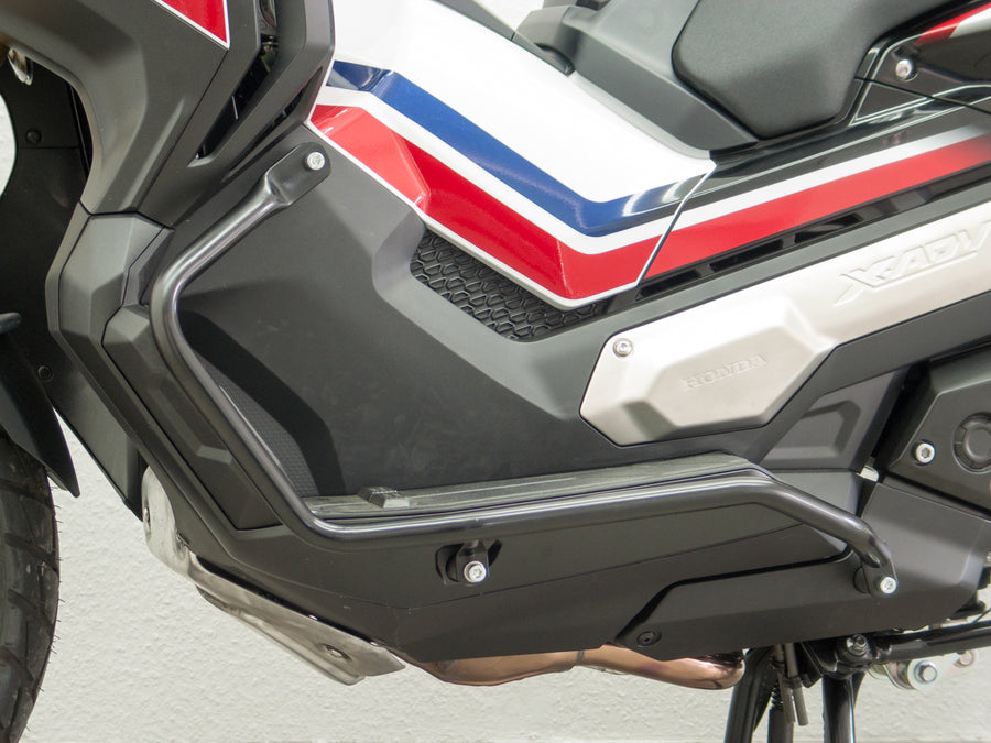 Bar Honda X-ADV 750 [2017-2020]-Protective, ci-dessous, noir