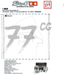 Aprilia SX Factory 50 2T - Engine pack Big Racing 77ccm