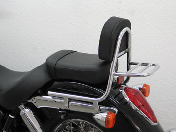 Honda VT 750 C4 [2004-2007] - Sissy bar made of pipe with pillows and luggage rack
