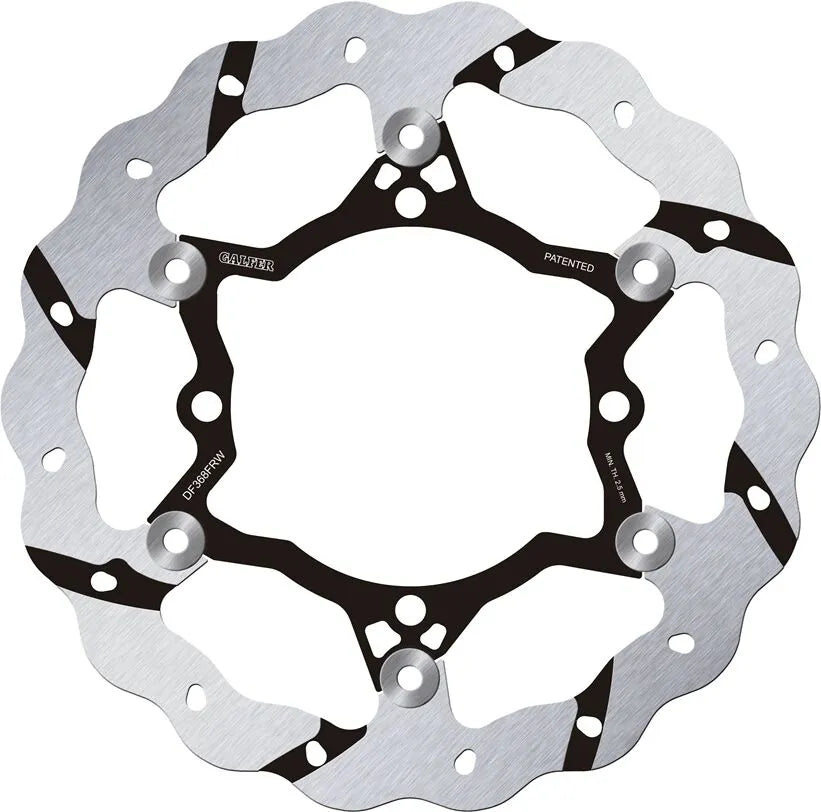 Suzuki Rm Z 250 [2021-2026, 2023-2024] - floating wave brake disc, grooved - picture 1