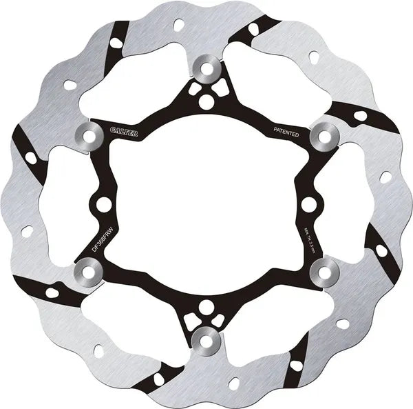 Suzuki Rm Z 250 [2021-2026, 2023-2024] - floating wave brake disc, grooved - picture 3