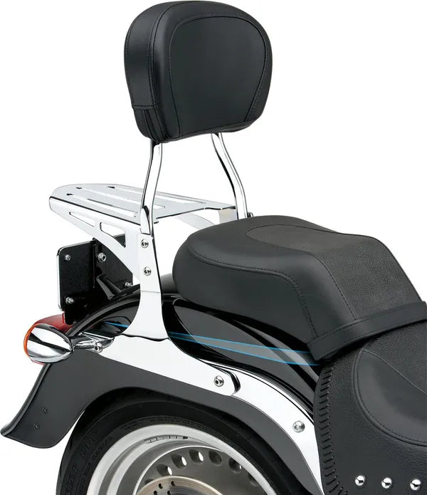 Harley Davidson Flstf [COBRA] – Runder Sissy Bar