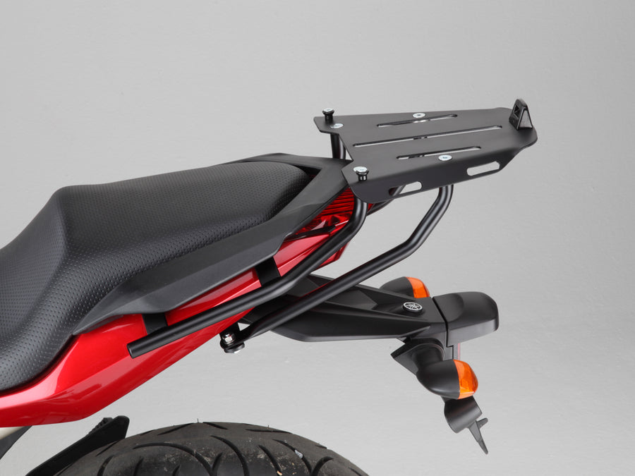 Yamaha XJ 6 [2009-2016] - Topcaseträger aus Blech für Givi/Kappa (Monokey) Koffer, schwarz