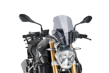 BMW R 1200 R [2018] - New Generation Sport Windshield | Tinted | PUIG 7651H