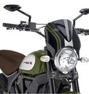 DUCATI SCRAMBLER 800 ICON DARK [2025] – RetroVision Windschild Visier – Schwarz-18