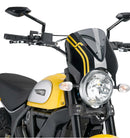 DUCATI SCRAMBLER 800 ICON DARK [2025] – RetroVision Windschild Visier – Schwarz-23