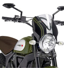 DUCATI SCRAMBLER 800 ICON DARK [2025] – RetroVision Windschild Visier – Schwarz-52