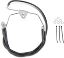 harley davidson flhtcui [DRAG SPECIALTIES] – Verlängertes schwarzes Vinyl-Bremsleitungs-Kit-2