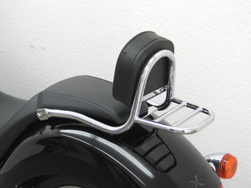 Honda VT 1300 CX (Fury) [2010-2012] - Bar sissy en tuyau avec oreillers et porte-bagages