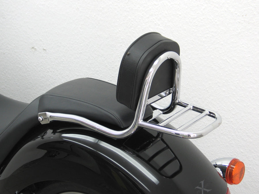 Honda VT 1300 CX (Fury) [2010-2012] - Sissy Bar aus Rohr mit Kissen und Gepäckträger