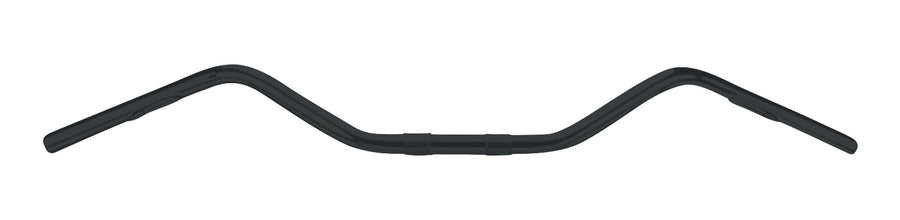Motorcycle driver Ø 25 - handlebar for chopper and cruiser 990 mm wide, black