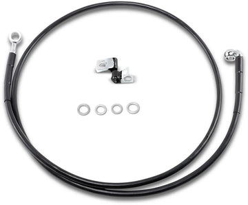 Harley Davidson FXSTS [DRAG SPECIALTIES] - Kit de conduite de frein en vinyle noir étendu - 0