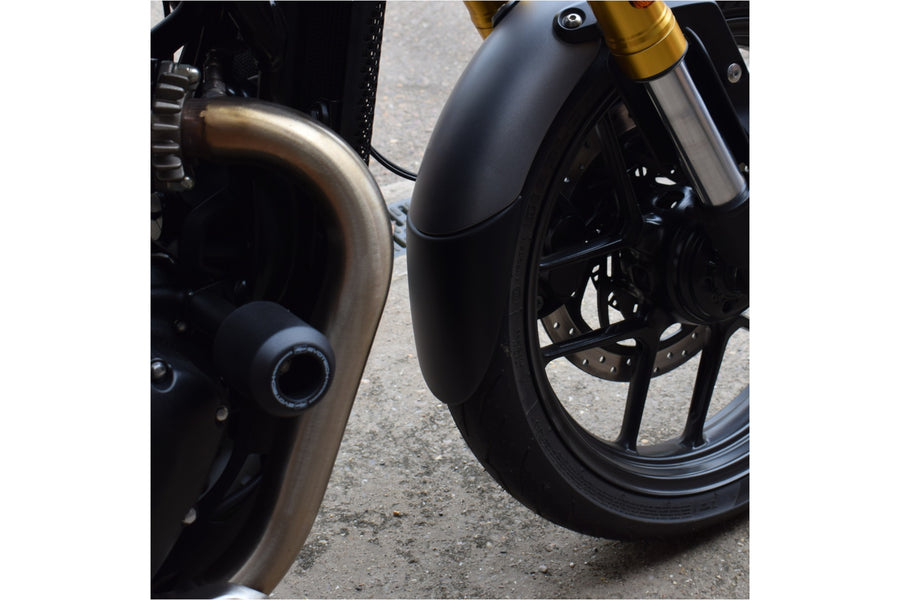 TRIUMPH SPEED 400 [2025] – Verlängerung des vorderen Schutzblechs – Schwarz