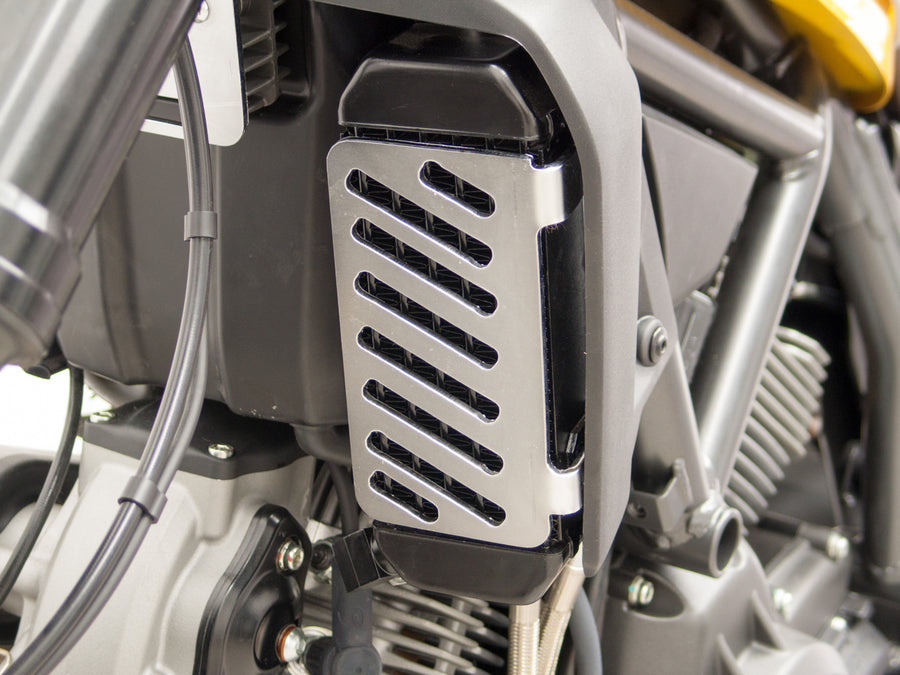 Ducati Scrambler 800 Classic [2015-2016] - Protection des refroidisseurs d'huile, acier inoxydable