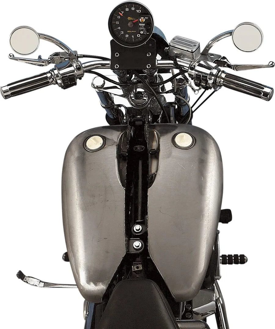 Harley Davidson Flstc [DRAG SPECIALTIES] - Ensemble de réservoirs plats en deux parties allongés de 2"