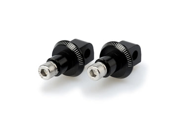 SUZUKI GSX-S 1000 [2025] – Adapter Beifahrer Fußrasten- Gummipad – Schwarz - 0