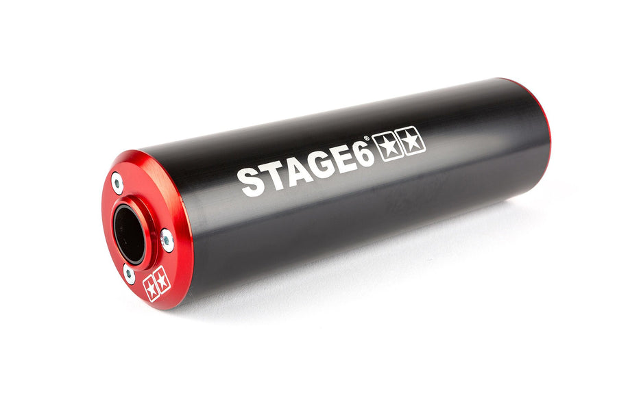 Beta RR Enduro 50 2T - Exhaust 80 - 90cc CNC red / black