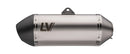 bmw r 1300 gs trophy [LEOVINCE] – LV-14 stainless steel rear silencer-2