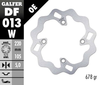 Honda CB 125 R Neo Sport Café ABS [2018-2020, 2023-2024] - Disque de frein Wave® - photo 2