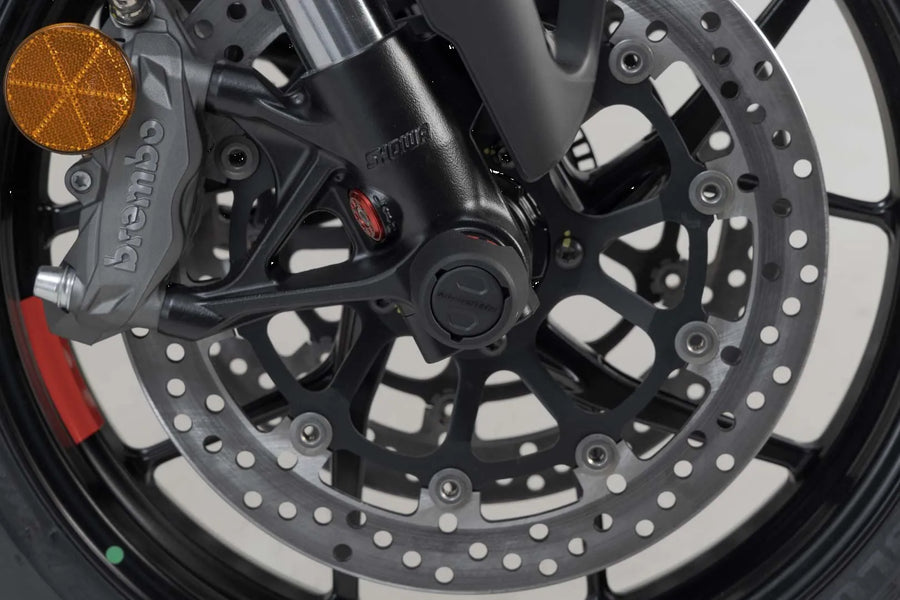 ducati diavel 1200 [SW-MOTECH] – kit de protection d'essieu de roue avant