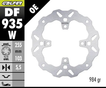 Triumph Trident 660 [2024-2026, 2025-2026] - BRAKE DISC FIXED WAVE – picture 2