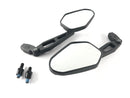 Universal mirror DIEGO [stock item] - ABS black adapter 2x M8-R E-tested-2