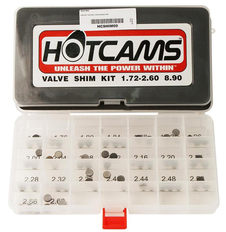 Ktm Sx-F 250 [HOT CAMS] - Ventilscheiben Ø8,90x1,72 bis 2,6mm - Set mit 3 Stk.