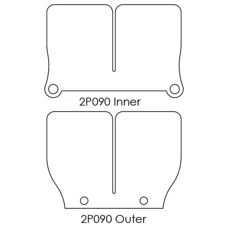 Yamaha Wr 125 [V-FORCE] - PLAQUE DE REMPLACEMENT POUR BLOC MEMBRANE V-FORCE2