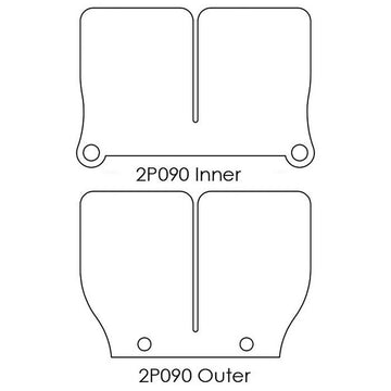 Yamaha Wr 125 [V-FORCE] - REPLACEMENT PLATE FOR DIAPHRAGM BLOCK V-FORCE2