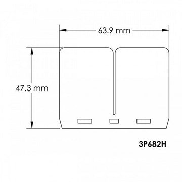 Husqvarna Te 125 [V-FORCE] - REPLACEMENT PLATE FOR DIAPHRAGM BLOCK V-FORCE3