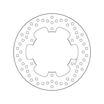 Yamaha Tdr 125 [BREMBO] - Serie Oro rund starr Bremsscheibe