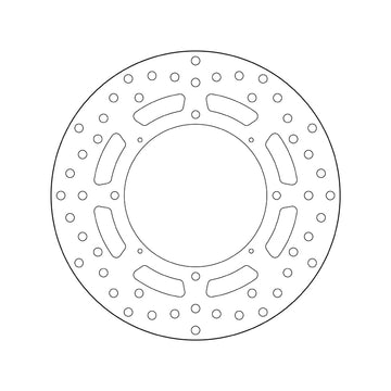 Honda Xr 600 [BREMBO] - Series Oro round rigid brake disc