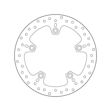 Bmw F 800 Gs Adventure [BREMBO] - Series Oro round rigid brake disc - 0