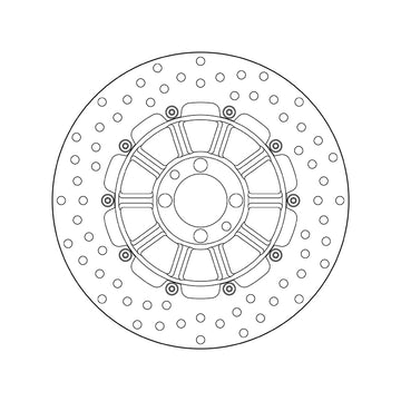 Bmw K 1100 Lt 100 [BREMBO] - Serie Oro rund starr Bremsscheibe - 0