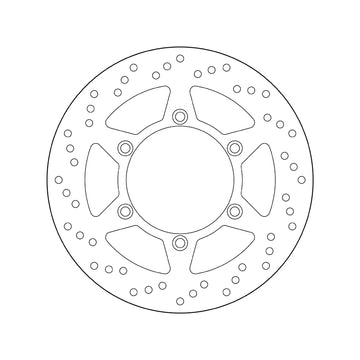 Suzuki Dr 750 [BREMBO] - Disque de frein rigide rond Série Oro