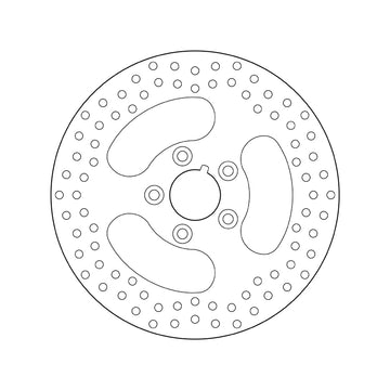 Harley Davidson Fxsts [BREMBO] - Disque de frein rigide rond série Oro - 0