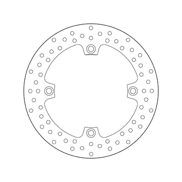 Suzuki Dl 650 V Strom [BREMBO] - Series Oro round rigid brake disc