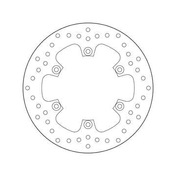 Yamaha Rd 500 [BREMBO] - Serie Oro rund starr Bremsscheibe