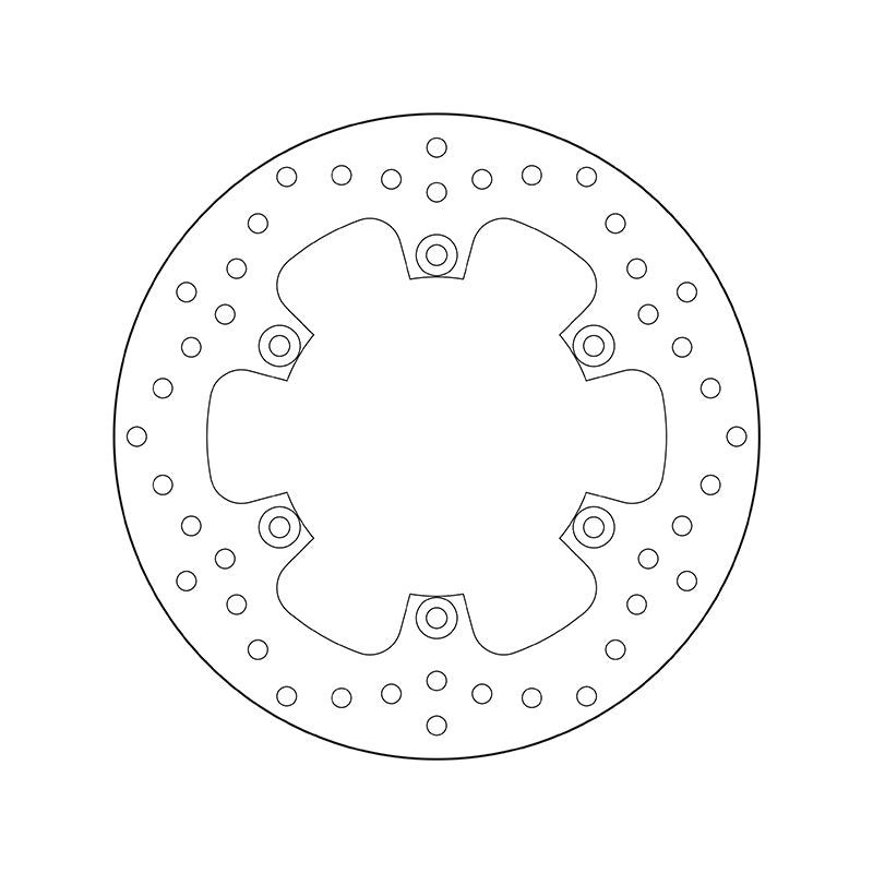 Yamaha Fz 600 [BREMBO] - Serie Oro rund starr Bremsscheibe
