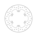 Yamaha Fz 600 [BREMBO] - Serie Oro rund starr Bremsscheibe