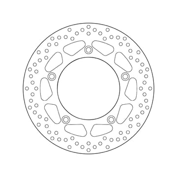 Yamaha T-Max 560 Tech Max [BREMBO] - Disque de frein rigide rond série Oro