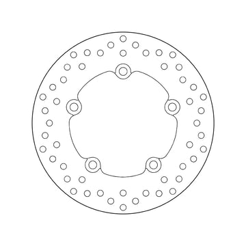 Honda Ctx 700 [BREMBO] - Series Oro round rigid brake disc - 0