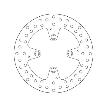 Ducati Panigale 1199 [BREMBO] - Disque de frein rigide rond Série Oro - 0