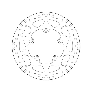 Triumph Tiger 1200 Explorer [BREMBO] - Series Oro round rigid brake disc